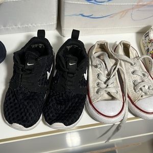 Kids shoes with the price of one you get three